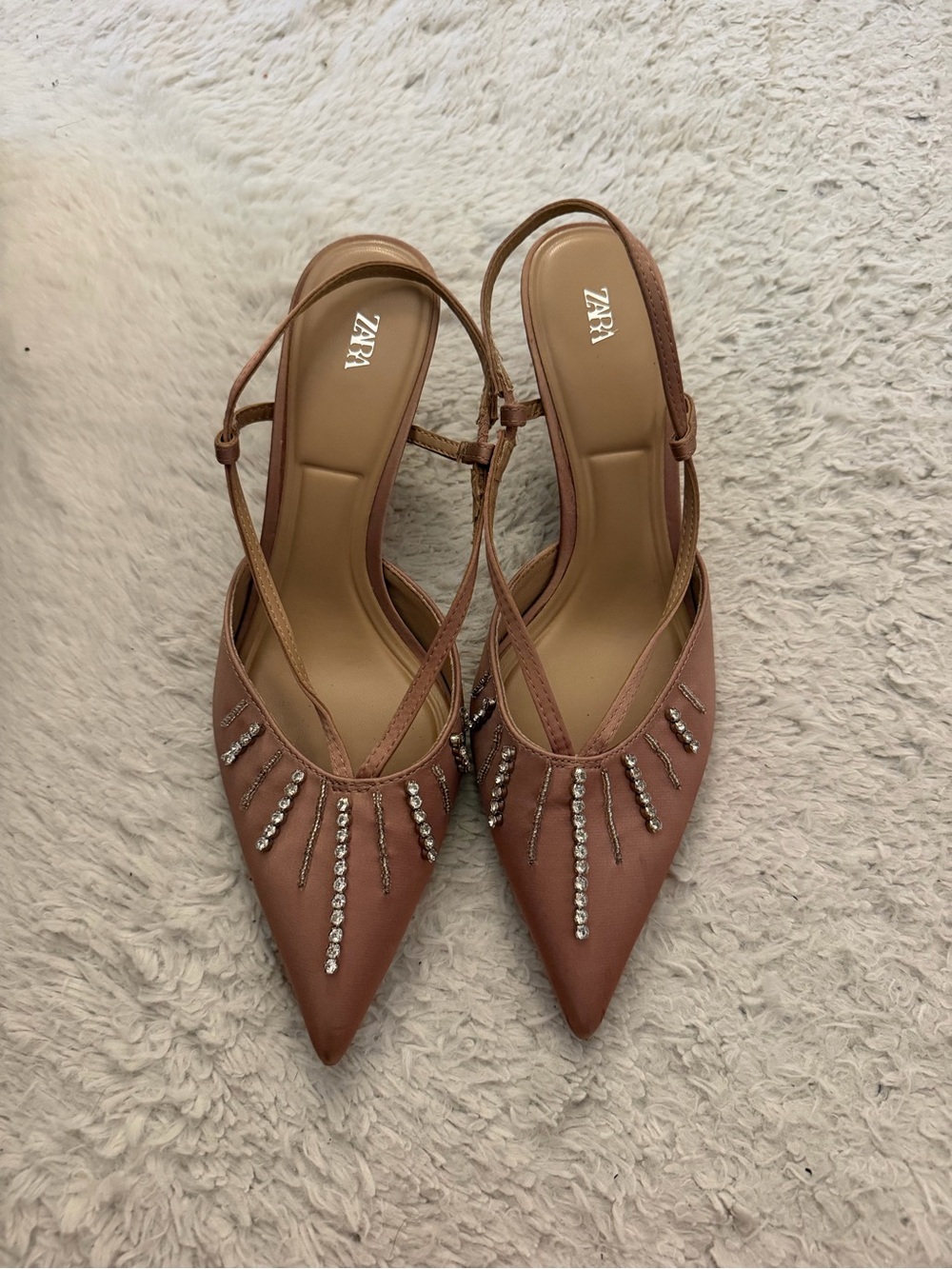 ZARA Slingback Heels